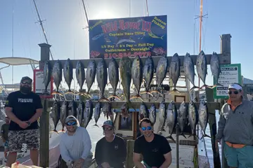 Yellowfin Tuna catch on 14-hour Gulfstream trolling trip from Carolina Beach