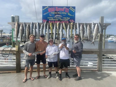 2025 King Mackerel – Full Day Trip – Carolina Beach – Wild Rover III