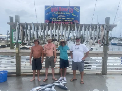 2025 King Mackerel – Full Day Trip – Carolina Beach – Wild Rover III