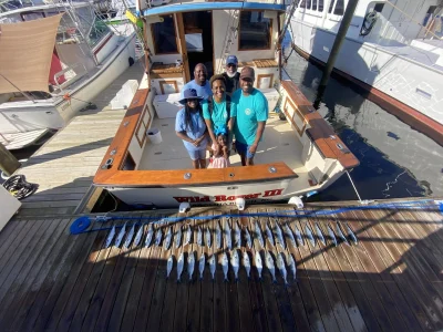 2025 Spanish Mackerel – Half Day Trip – Carolina Beach – Wild Rover III