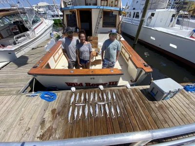 2025 Spanish Mackerel – Half Day Trip – Carolina Beach – Wild Rover III