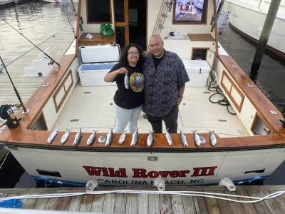2025 Spanish Mackerel – Half Day Trip – Carolina Beach – Wild Rover III