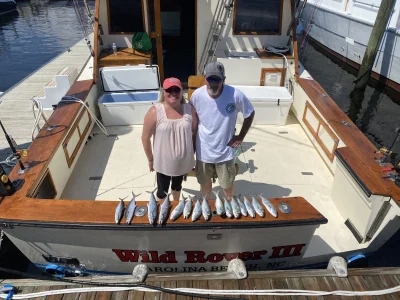 2025 Spanish Mackerel – Half Day Trip – Carolina Beach – Wild Rover III